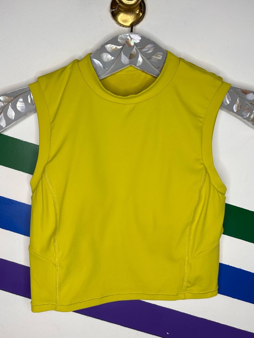 Lululemon sweat intention crop top size 4